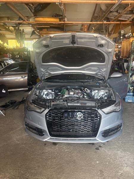 2017 Audi A6 cylinder four valve placement